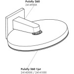Держатель потолочной лейки Hansgrohe Pulsify 260